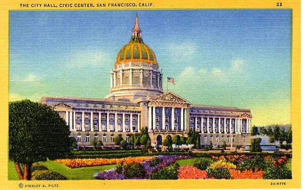 The City Hall, Civic Center, San Francisco
