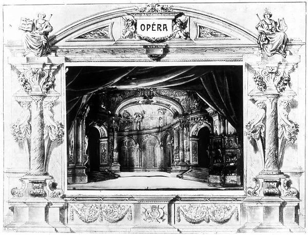 Design for Mozarts Don Giovanni, 1875. Opera by Wolfgang Amadeus Mozart (1756-1791)