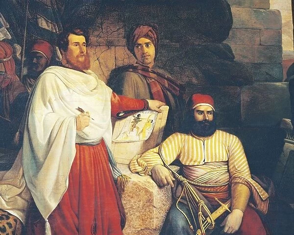 Expedition to Egypt by Jean Francois Champollion and Ippolito Rosellini