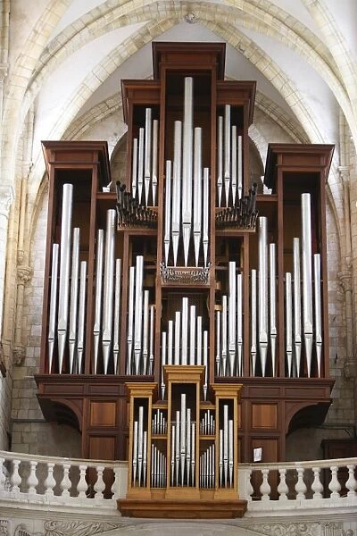 Fleury benedictine abbey church organ