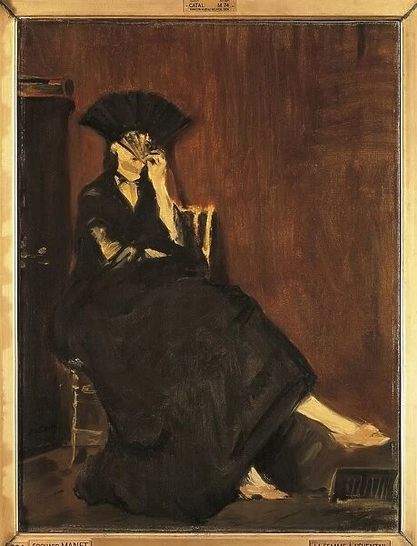 France, Portrait of Berthe Morisot