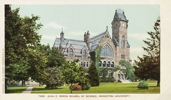 John C. Green School of Design, Princeton University Postcard. 1903, John C. Green School of Design, Princeton University Postcard