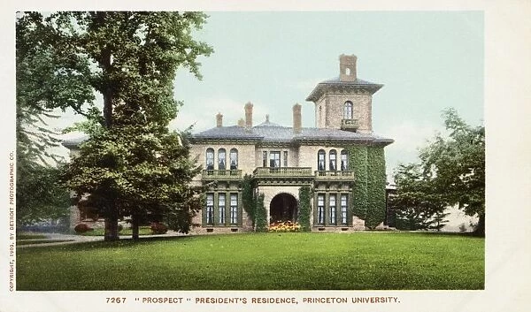 Prospect Presidents Residence, Princeton University Postcard. 1903, Prospect Presidents Residence, Princeton University Postcard