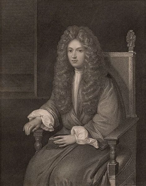 Robert Boyle (1627-1691), Anglo-Irish chemist and physicist, as a young man. Engraving
