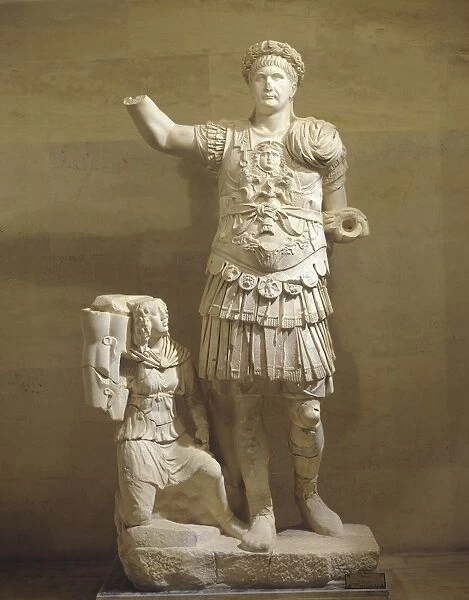 Statue of Roman Emperor Hadrian of Perga