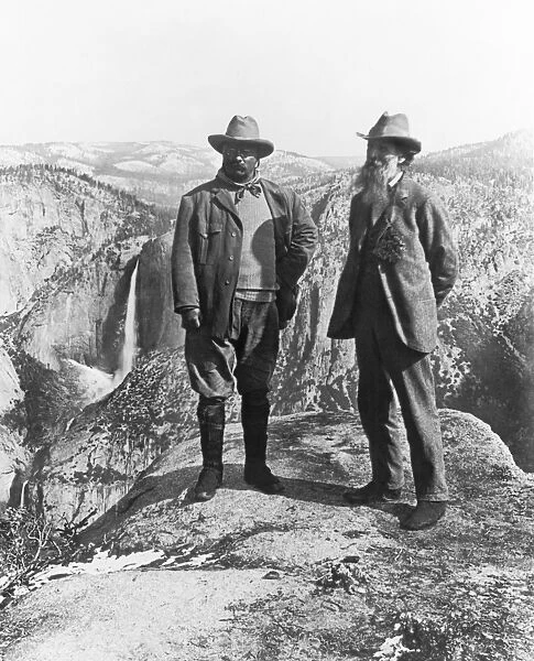 Teddy Roosevelt and John Muir