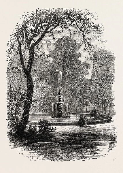 View in Chester Square, Boston, United States of America, Us, Usa, 1870S Engraving
