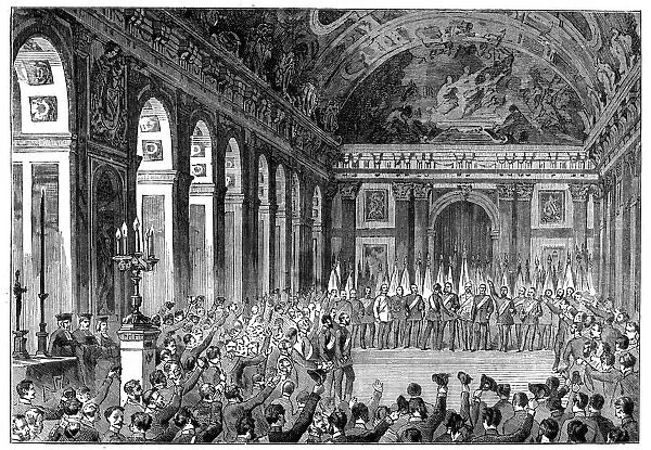 Wilhelm I (1797-1888) King of Prussia from 1861 being proclaimed Emperor of Germany, 1871