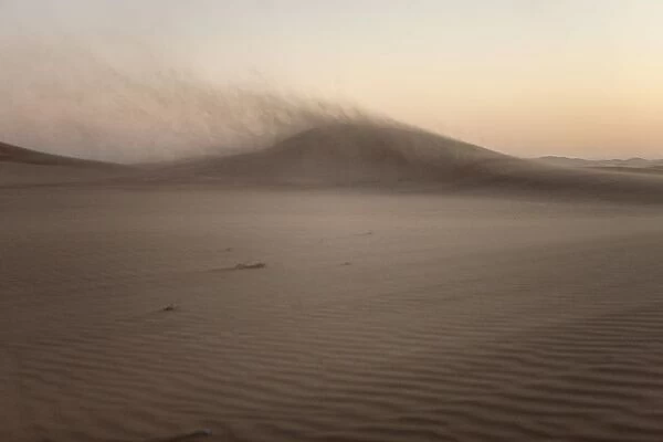 Windy Desert landscape