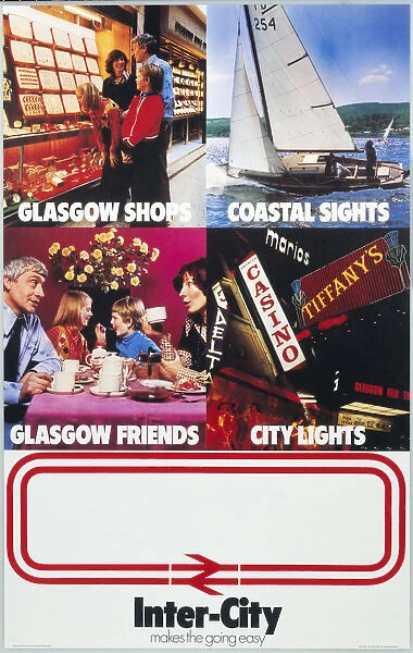 Inter-City, British Rail stock poster, 1976