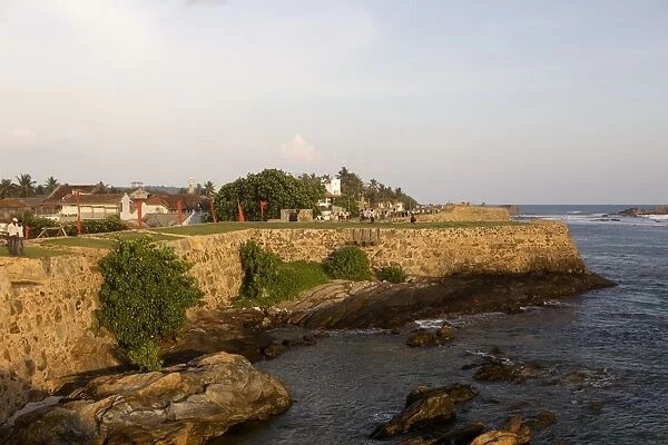 Fort walls at Galle
