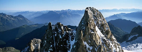 Granite spire, French Alps, France
