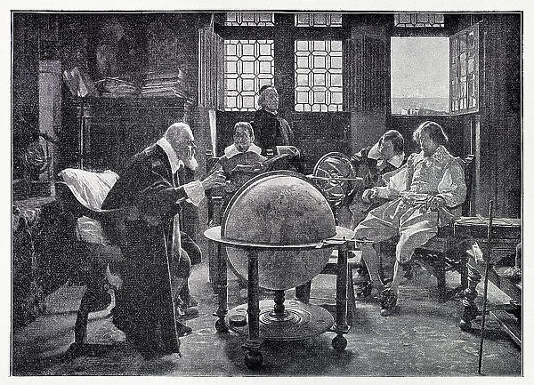 John Milton meeting with Galileo Galilei 1638