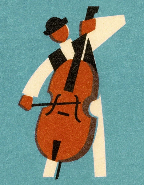Man Playing Bass