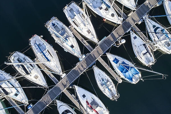 sailboats. Aerial Views, 898885742