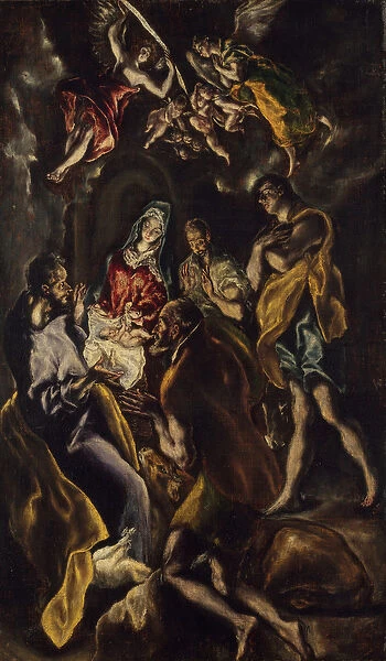 The Adoration of the Shepherds, c. 1612-14 (oil on canvas)