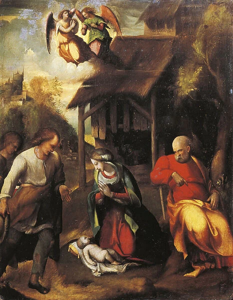 Adoration of the Shepherds (painting, 1516)