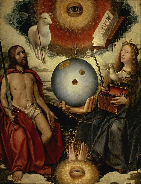 Allegory of Christianity (oil on panel)