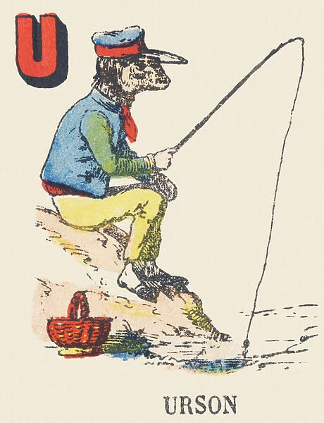 ALPHABET OF GROTESQUES Urson, circa 1890 (illustration)