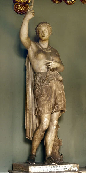 Amazon by sculptor Scopas (or Skopas). Rome, Musei Capitolini