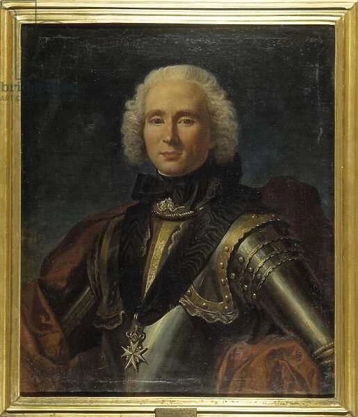 Antoine de Favray, the Great Bailiff of Chambray, 18th century (71 x 73 cm)