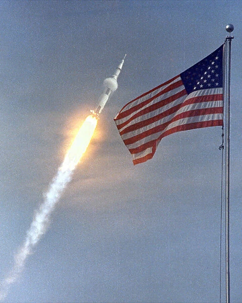 Apollo 11 Launch, 1969 (photo)