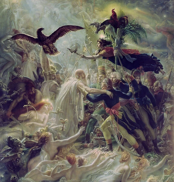 The Apotheosis of the French Heros Who Died for Their Country During the War for Freedom