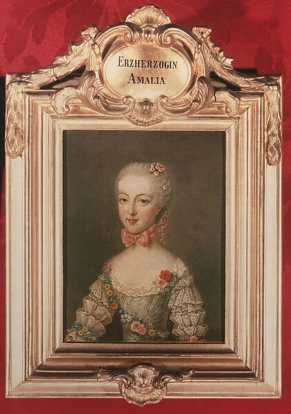 Archduchess Maria Amalia (1746-1804) daughter of Emperor Francis I (1708-65)