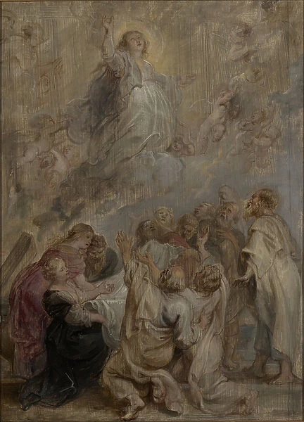 The Assumption of the Virgin, 1636-38 (oil on panel)