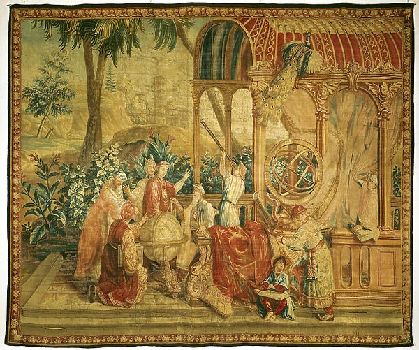 The Astronomers, woven at Beauvais (tapestry)