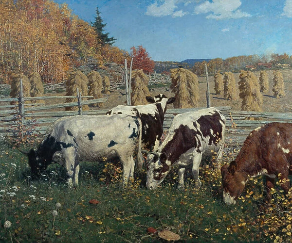 Autumn Morning, 1891 (oil on canvas)