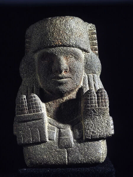 Aztec Art: representation of Chicomecoatl (called ausi Xilonen)