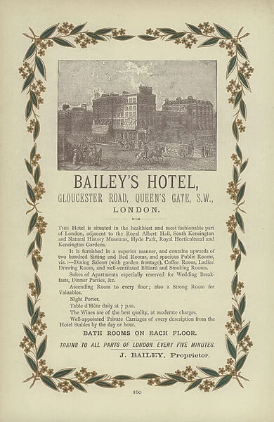 Baileys Hotel (engraving)
