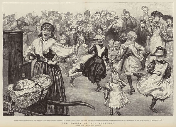 The Ballet of The Pavement (engraving)
