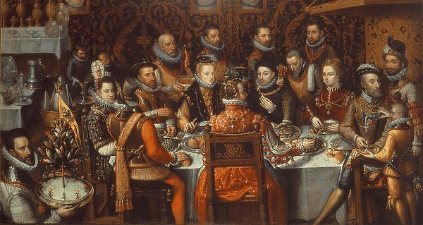 The Banquet of the Monarchs, c. 1579 (oil on canvas)