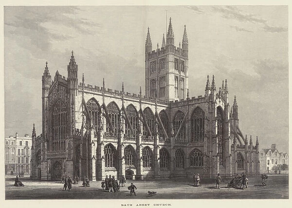 Bath Abbey Church (engraving)