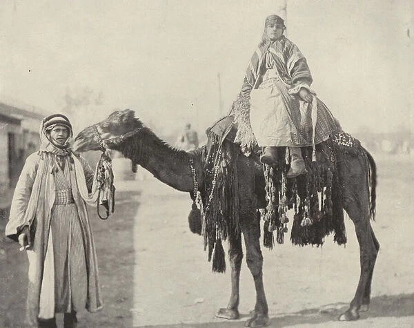 A Bedouin Romance (b  /  w photo)
