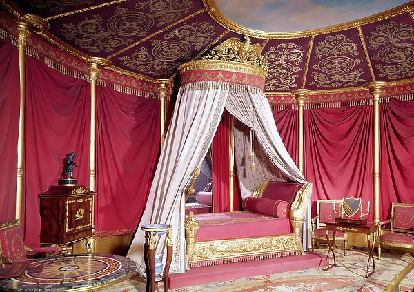 Bedroom of Empress Josephine (1763-1814) (photo)