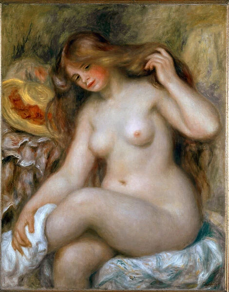 Blond bather, 1904-1906 (Oil on canvas)