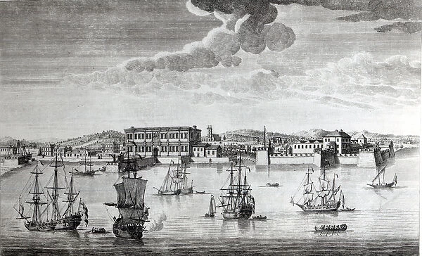Bombay on the Malabar coast belonging to the East India Company of England, 1754