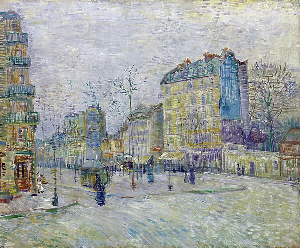 Boulevard de Clichy - peinture de Vincent Van Gogh (1853-1890