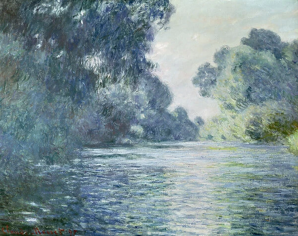 Branch of the Seine near Giverny, 1897 (oil on canvas)