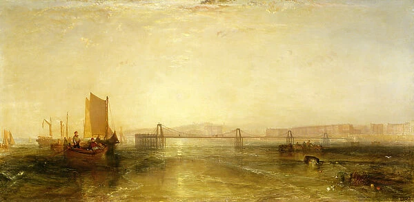 Brighton from the Sea, c. 1829