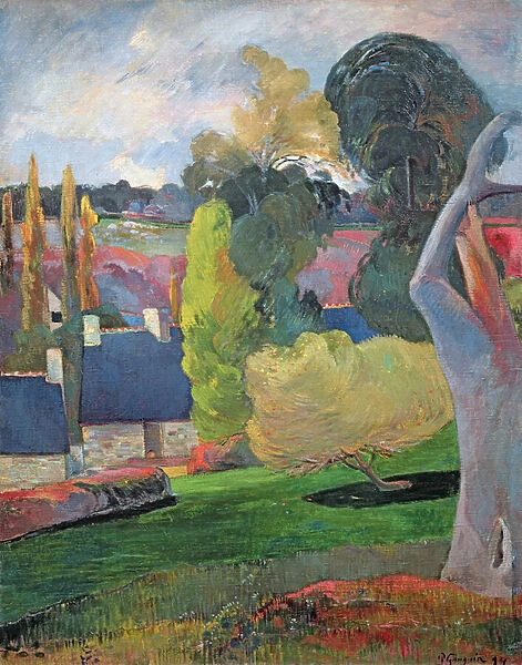Brittany Landscape, 1894 (oil on canvas)