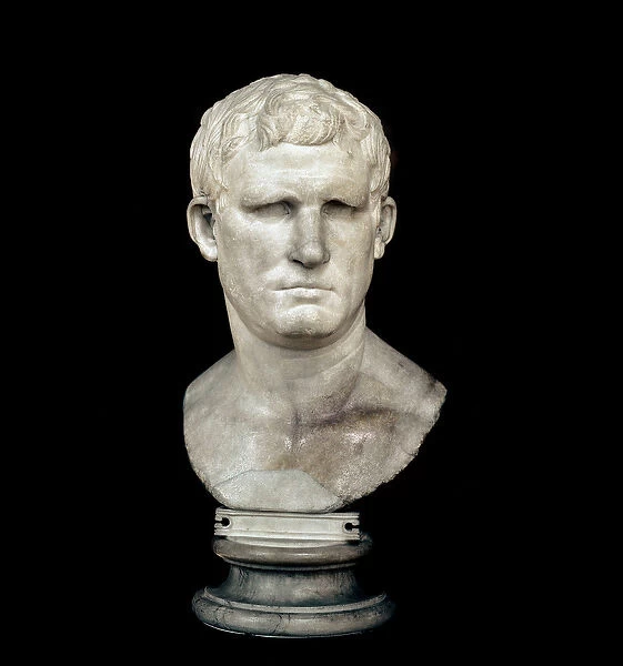 Bust of Marcus Vipsanius Agrippa (Marble sculpture)
