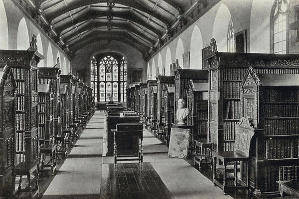 Cambridge: The Library, St Johns College (b  /  w photo)