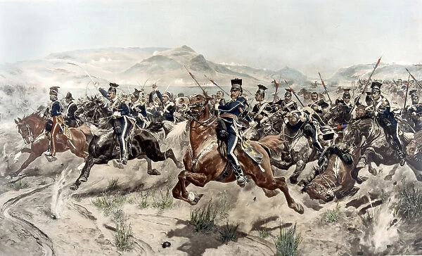 The Charge of the Light Brigade, 1895 (photogravure)