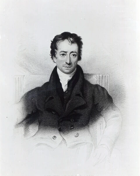 Charles Lamb (1775-1834) (engraving) (b  /  w photo)