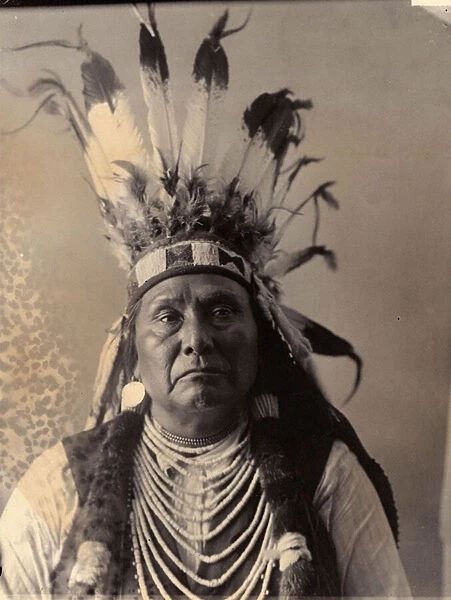 Chief Joseph Washington, Nez Perce, District of Columbia, April 1900 (b  /  w photo)