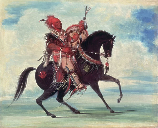 Chief Keokuk, 1834 (oil on canvas)